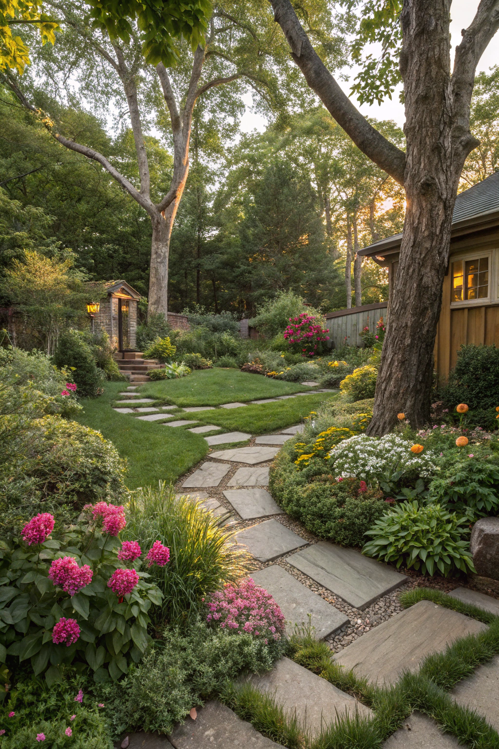 Lush Hand-Drawn Garden Layouts