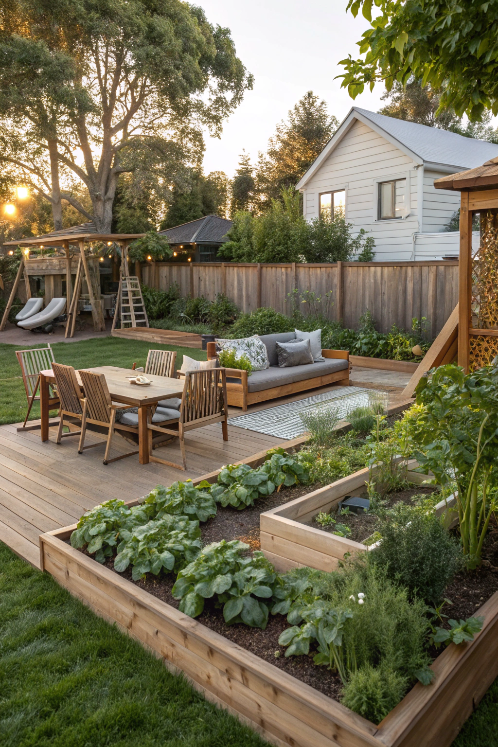 Suburban Backyard Transformation Inspiration