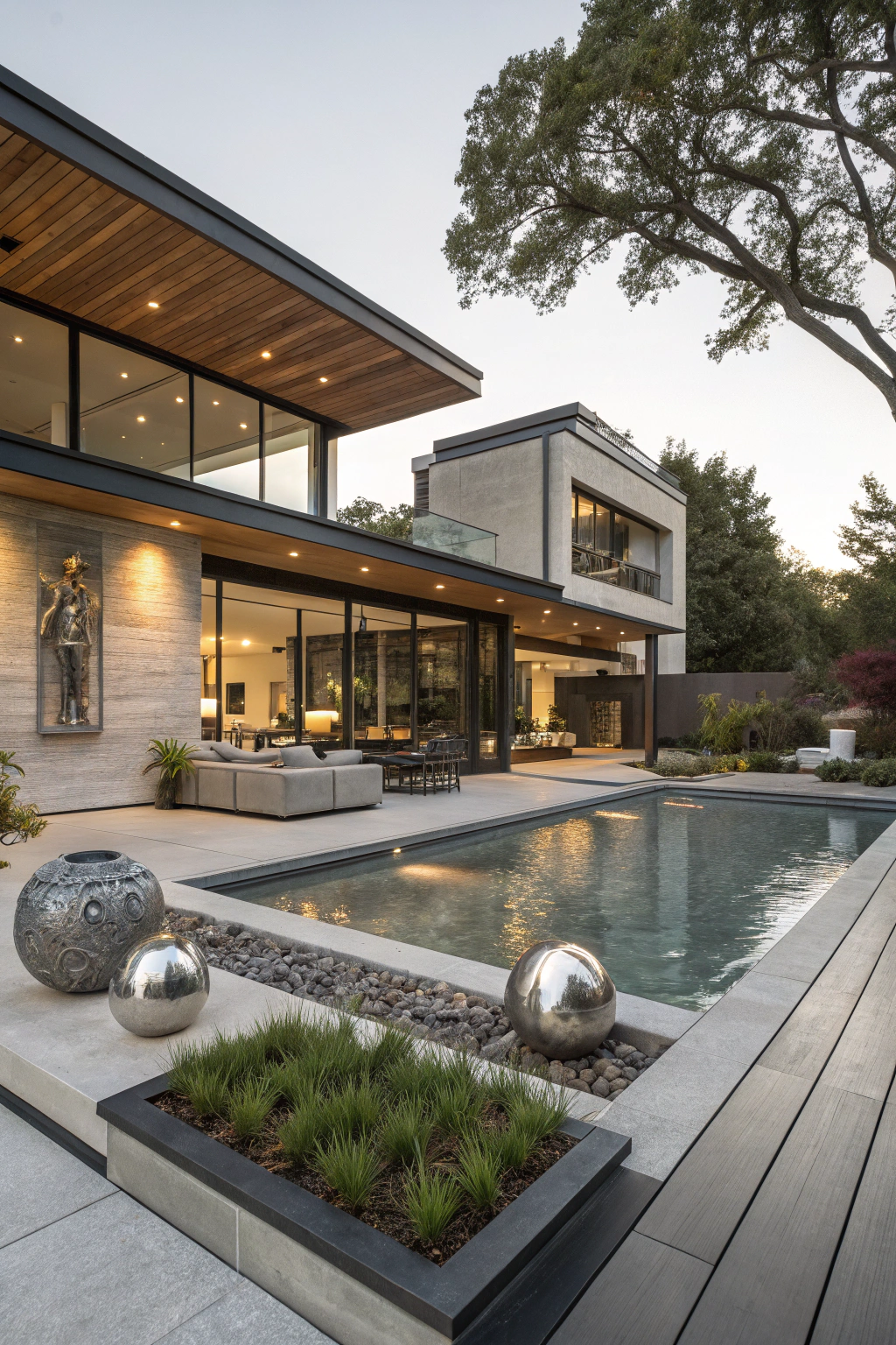 Spacious Yards with Modern Flair