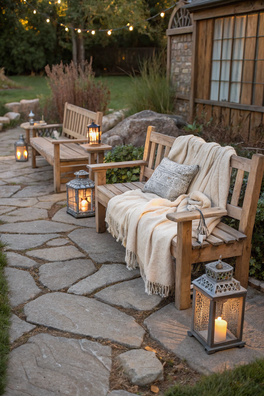 Cozy Backyard Ideas with a Rustic Touch