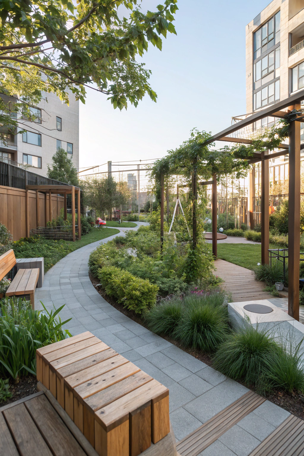 Shared Backyard Concepts for Community Living