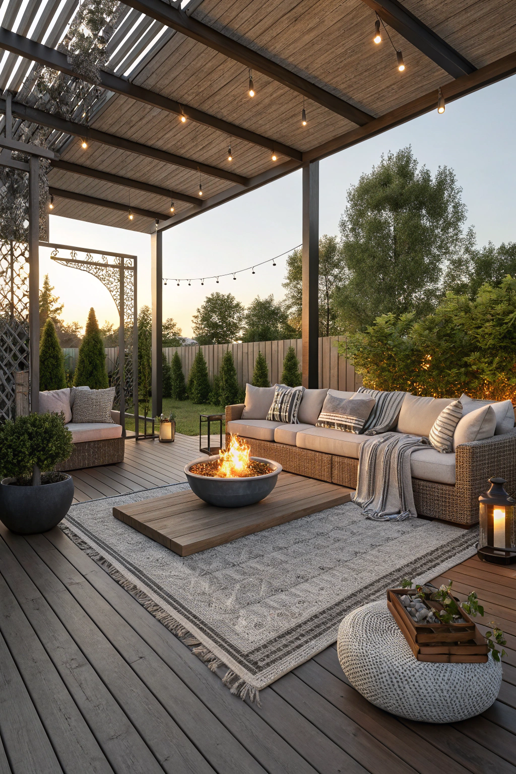 Spacious Patio Designs for Cozy Gatherings