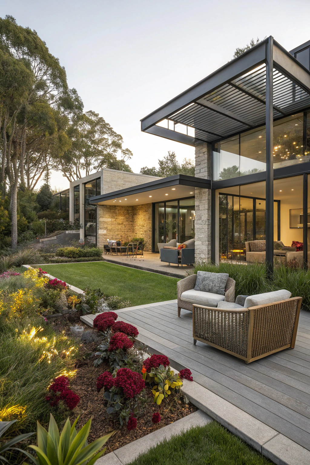 Modern Garden Design for Stylish Play