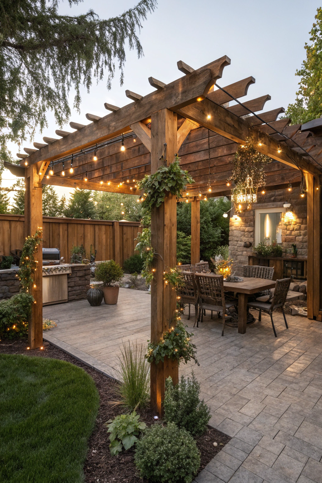 Enchanting Backyard Pergolas for Family Time