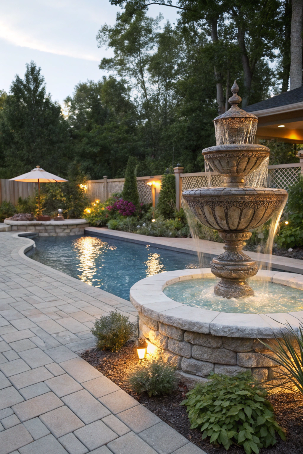 Dreamy Backyard Pools and Water Features