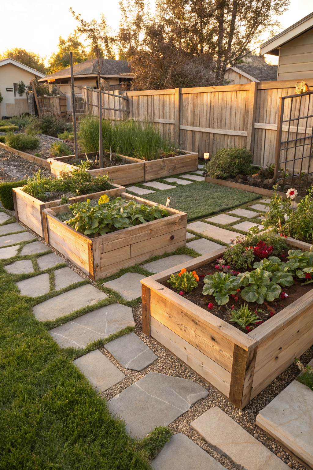 Inspiration for Square Foot Gardens
