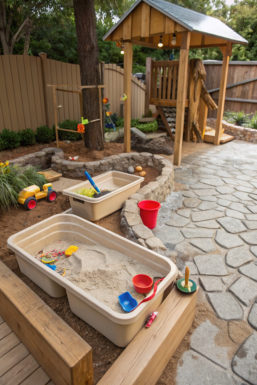 Creative Sand and Water Play Areas
