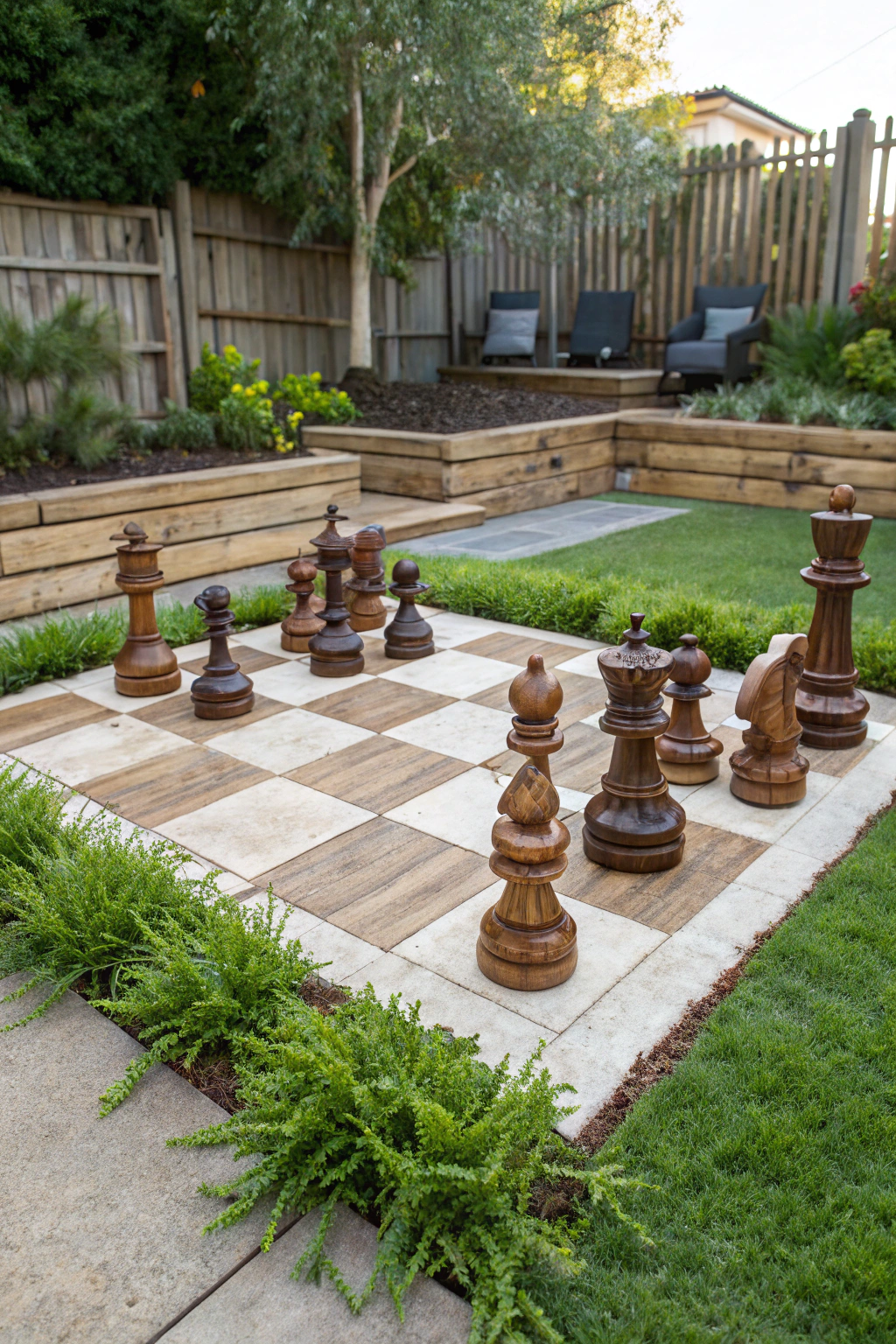 Incorporating Built-In Yard Games