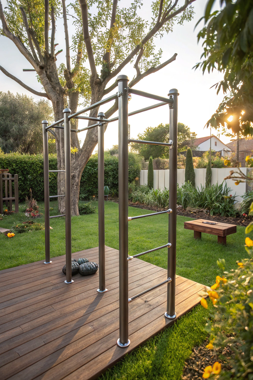 Incorporating Outdoor Gym Equipment