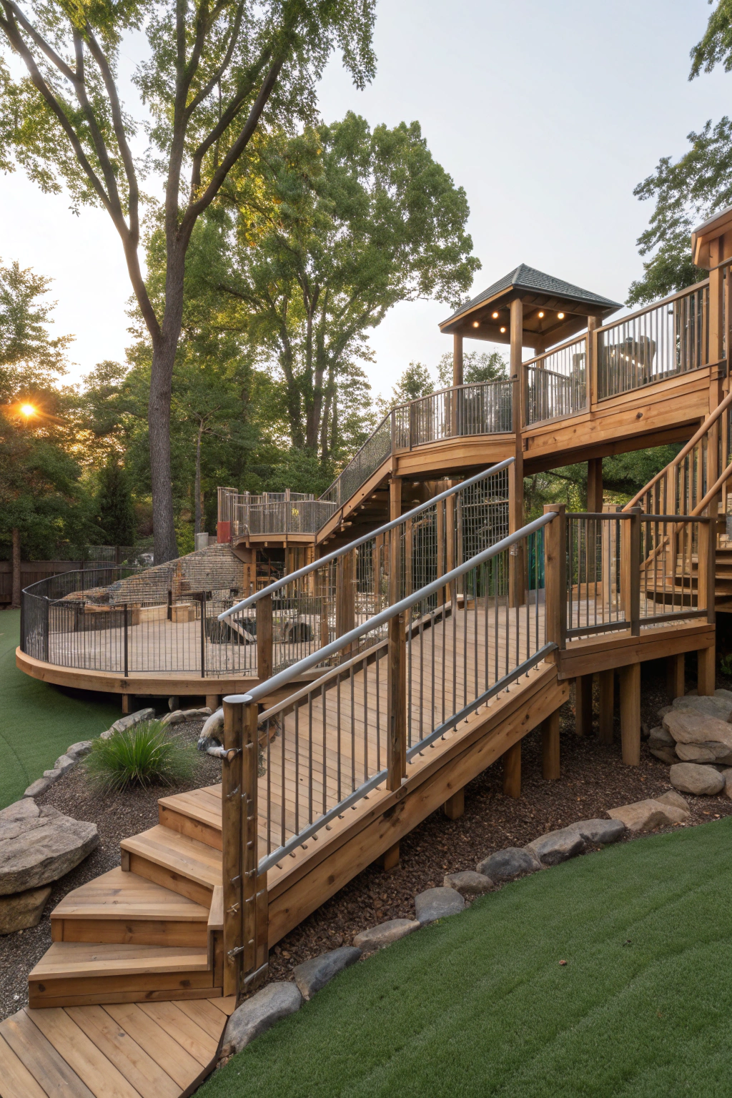 Creating Multi-Level Play Areas