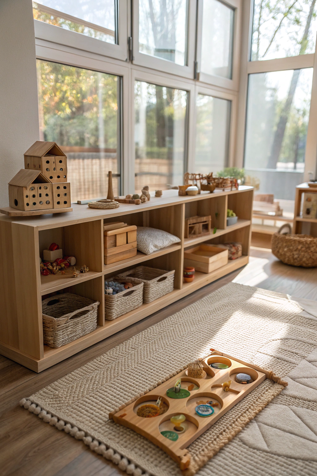 Montessori Inspired Play Areas