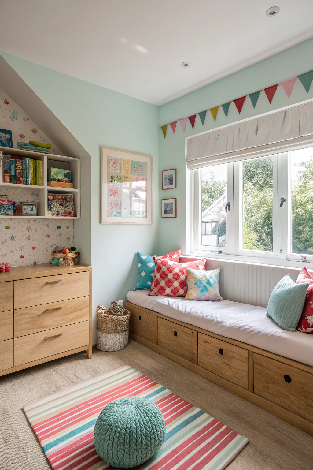 Using Color Schemes to Enhance Space Perception
