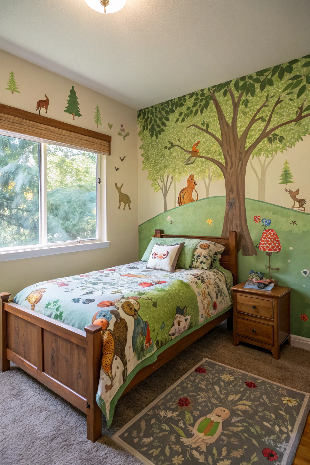 Creating a Themed Bedroom with Minimal Space
