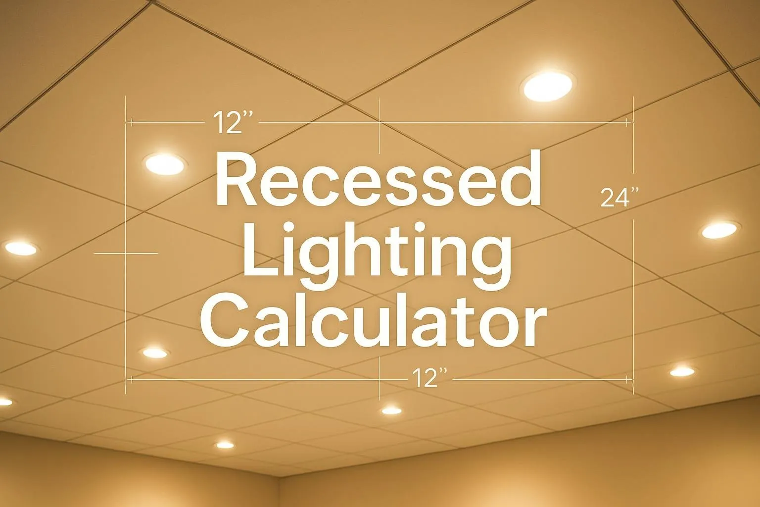 Recessed Lighting Calculator