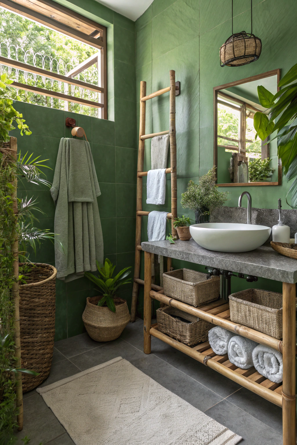 Organic Textures and Green Hues