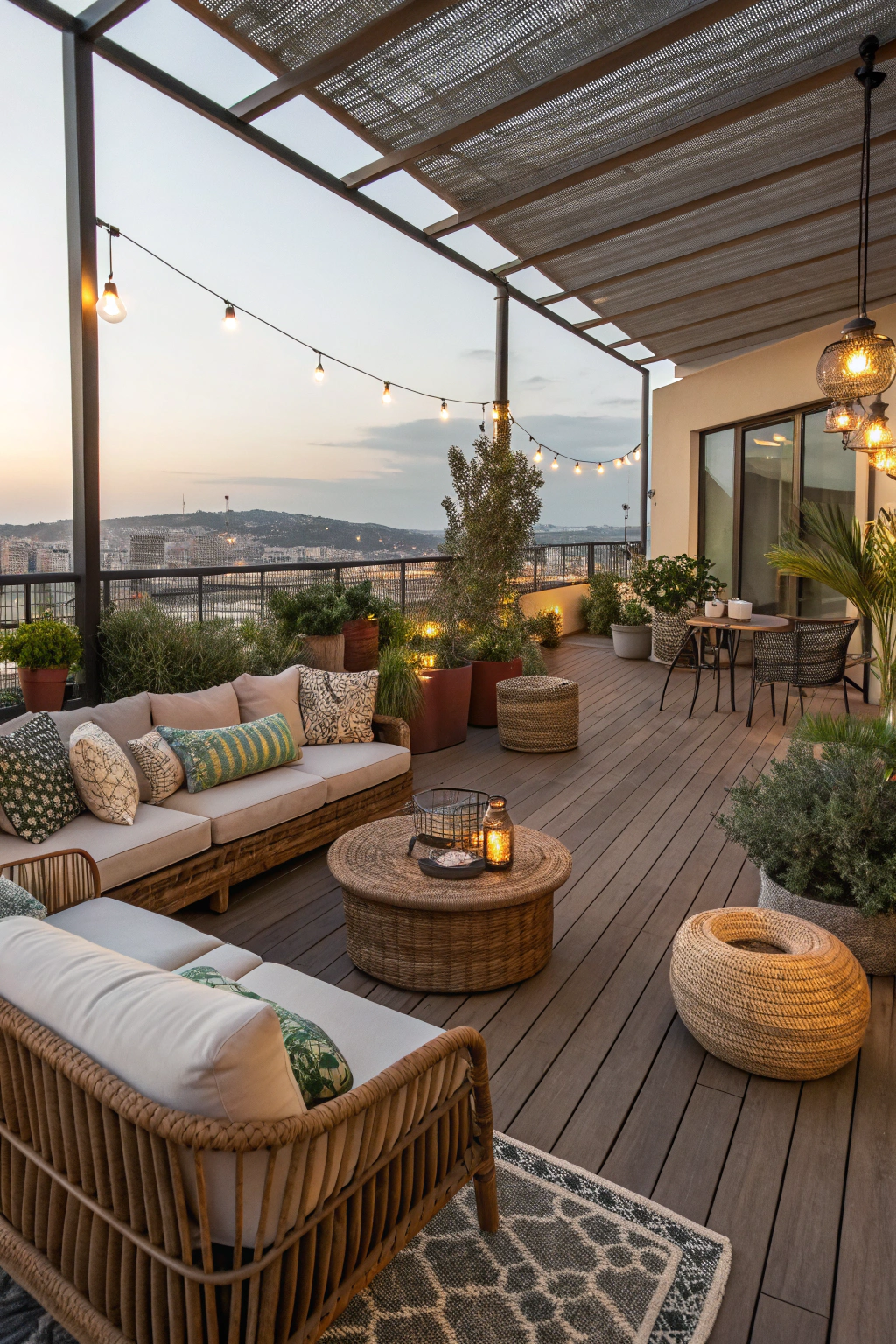 Various stylish terrace design ideas for outdoor spaces