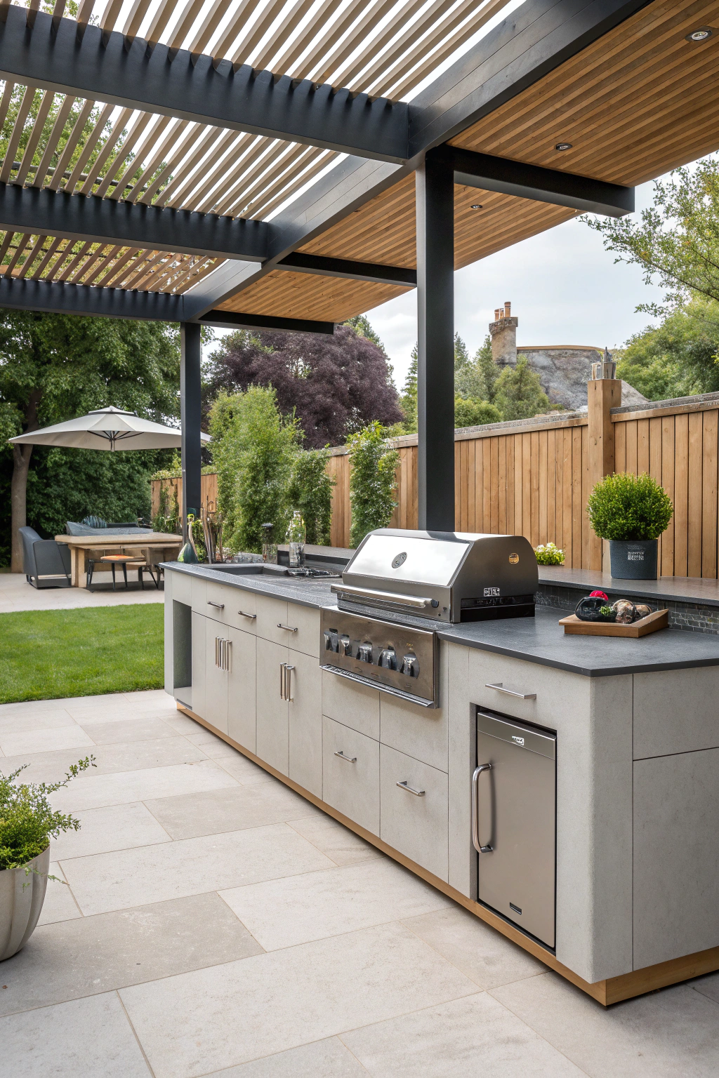 Innovative outdoor kitchen design ideas for 2024