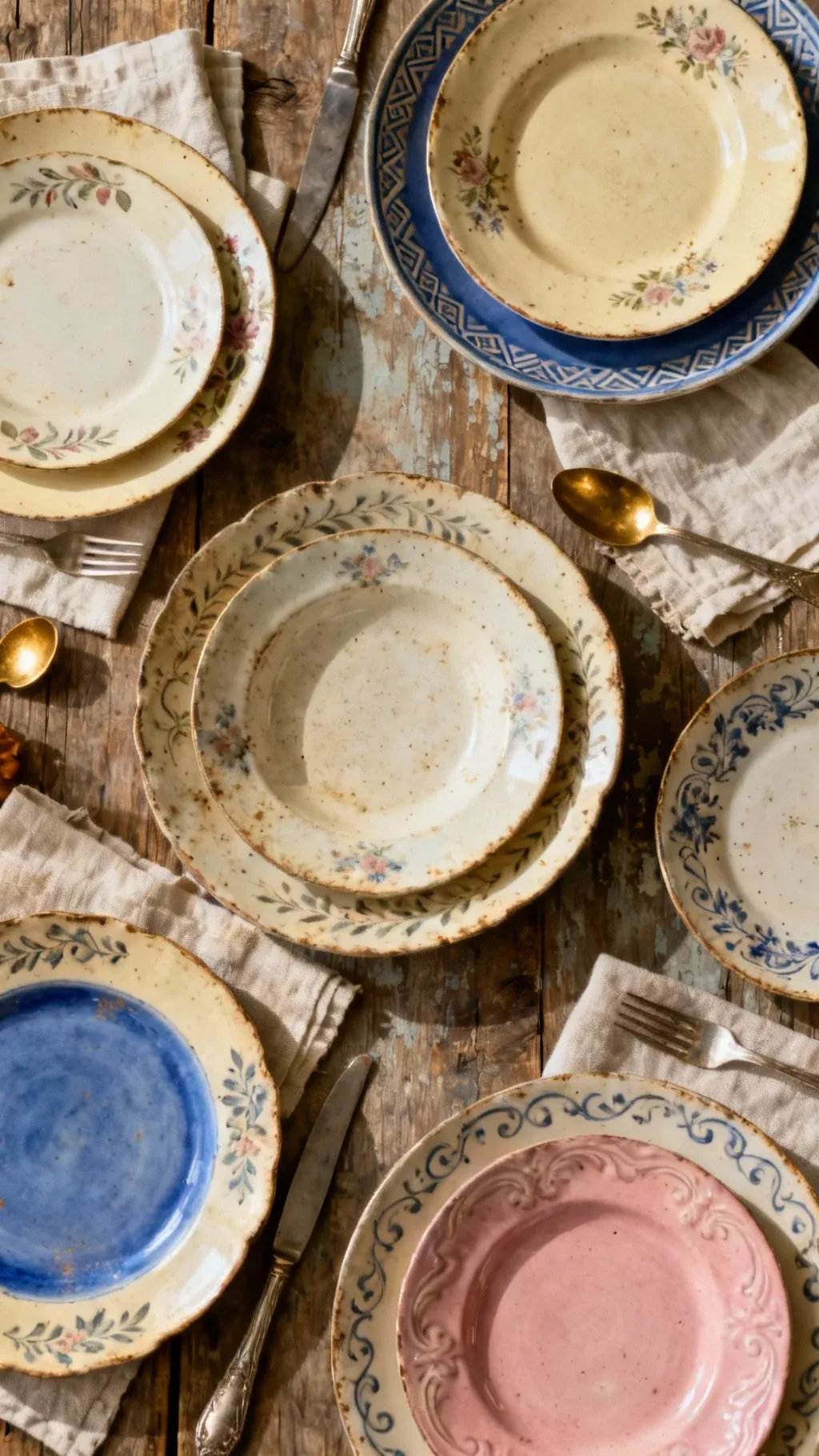 Mismatched Tableware 20 Thanksgiving Tablescapes Simple Enough Yet Beautiful for the Holiday ...