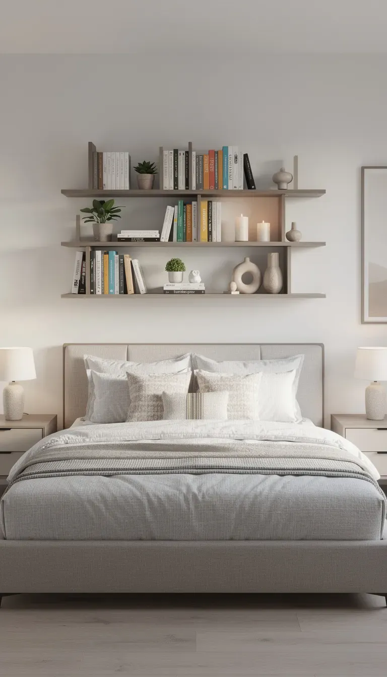 15 Small Bookshelf Ideas for Bedrooms - BambRise