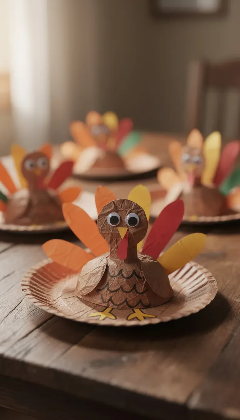 Paper Plate Turkeys