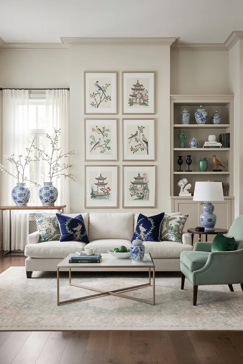 15 Ways to Incorporate Chinoiserie Interior Design - BambRise
