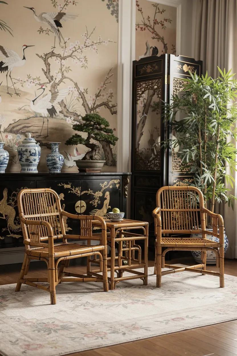 15 Ways to Incorporate Chinoiserie Interior Design - BambRise