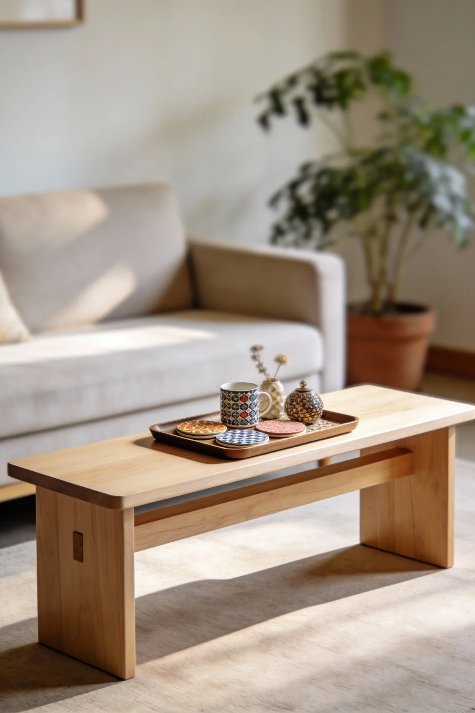 18 Creative Coffee Table Ideas for Small Spaces - BambRise