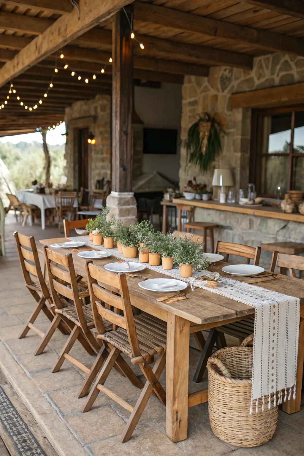 Simple Rustic Table Setting 20 Unique Table Settings for Every Occasion - BambRise