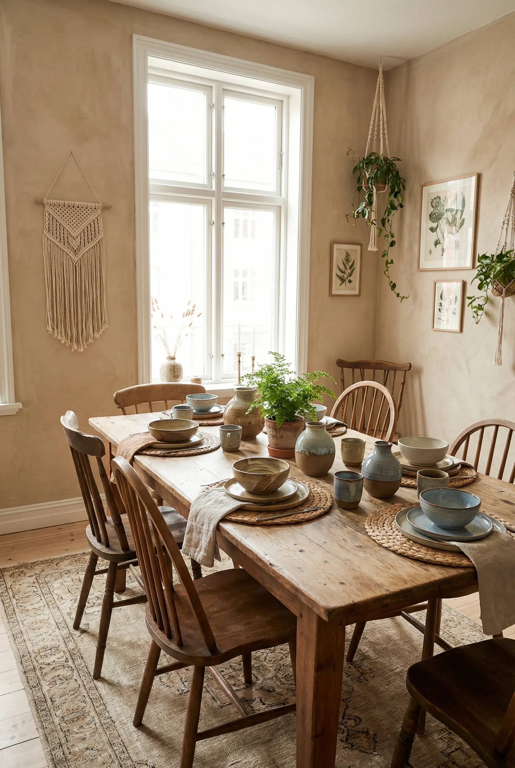 10 Boho Dining Room Ideas for a Stylish Space - BambRise