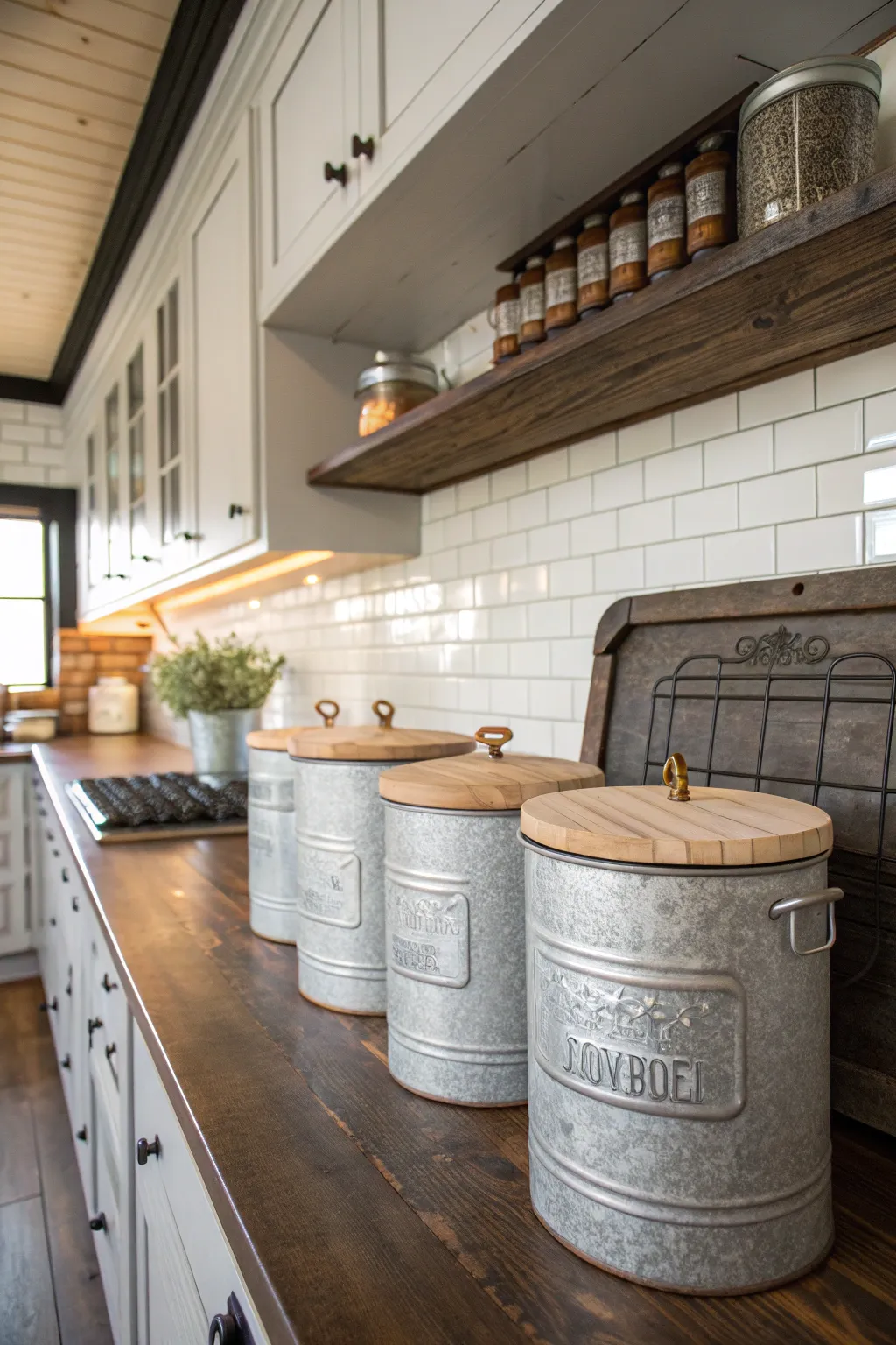 Rustic Kichen Containers 30 Western Boho Kitchen Elements for a Relaxed Ranch Feel - BambRise
