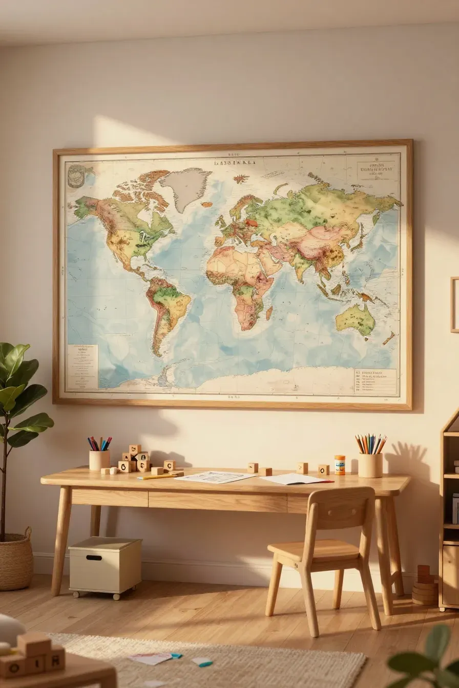 30 Kids Room Wall Decor Ideas for a Creative Space - BambRise