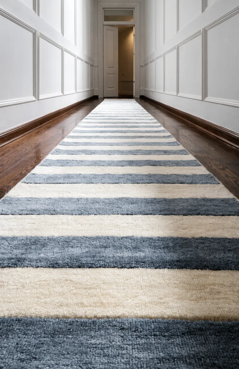 Long Horizontal Rug 43 Long Narrow Hallway Decorating Ideas to Make Your Space Feel Bigger ...