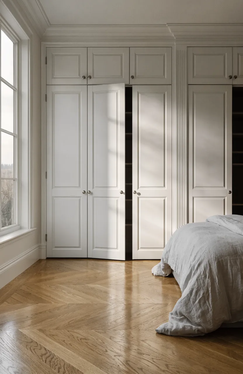 39 Practical Wall Closet Designs and Layouts for Your Bedroom - BambRise