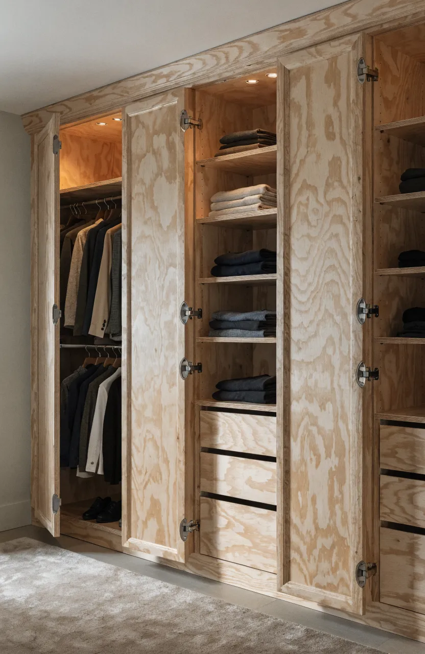 39 Practical Wall Closet Designs and Layouts for Your Bedroom - BambRise