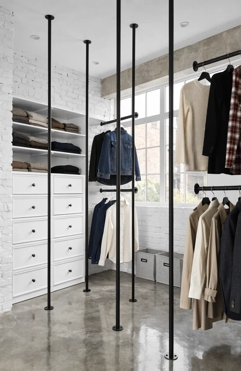 39 Practical Wall Closet Designs and Layouts for Your Bedroom - BambRise