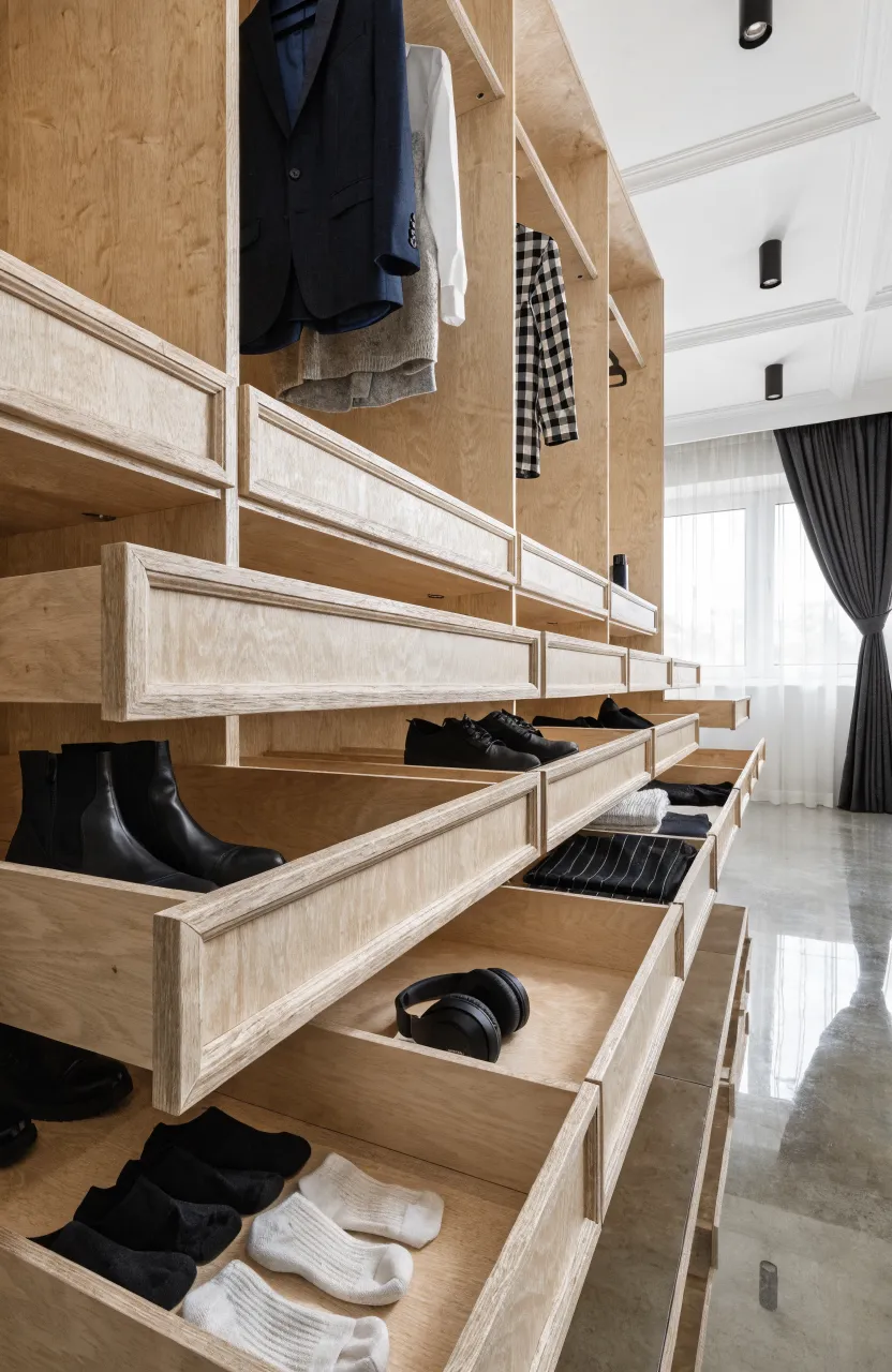 39 Practical Wall Closet Designs and Layouts for Your Bedroom - BambRise