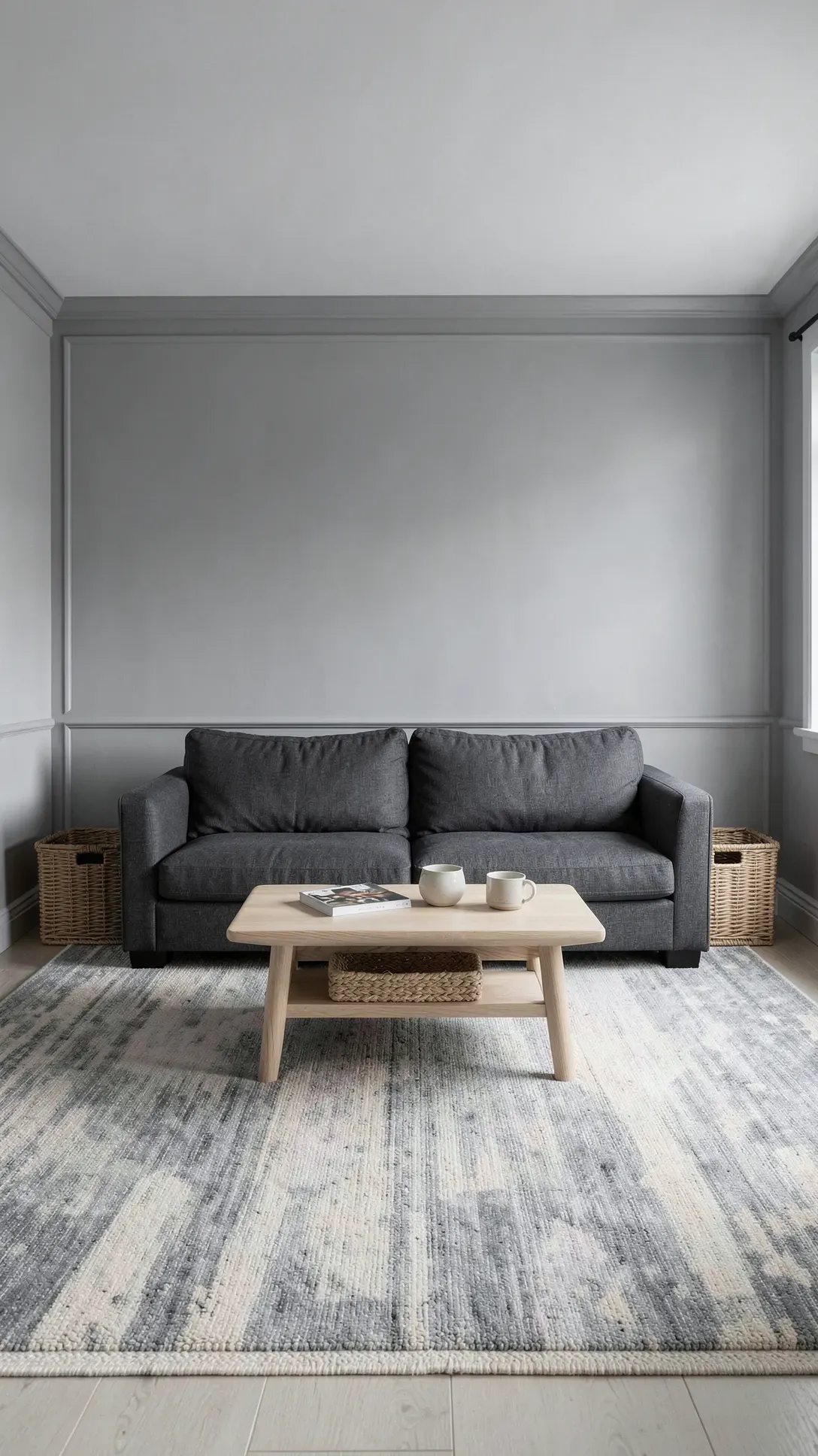15 Ways to Use a Grey Beige Rug for a Balanced Living Room - BambRise