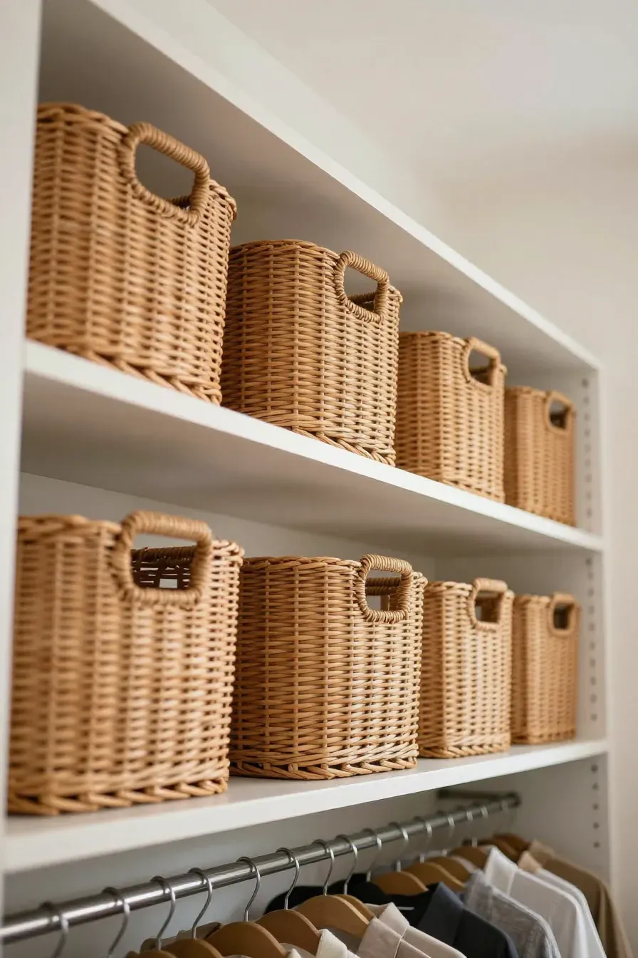 25 Practical Closet Storage Ideas for Small Spaces - BambRise