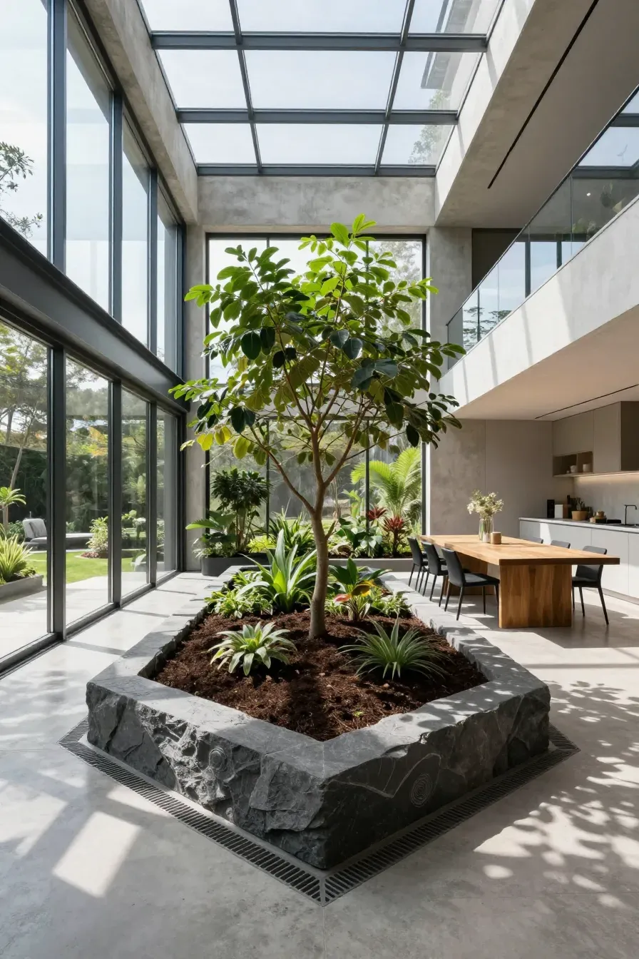Bringing the Outdoors In with a Garden Dining Area - BambRise