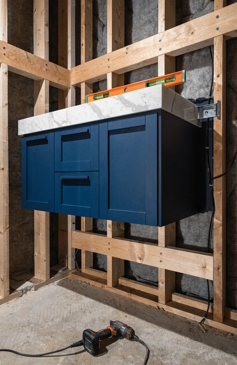 Choosing and Installing a 30 Inch Floating Bathroom Vanity - BambRise