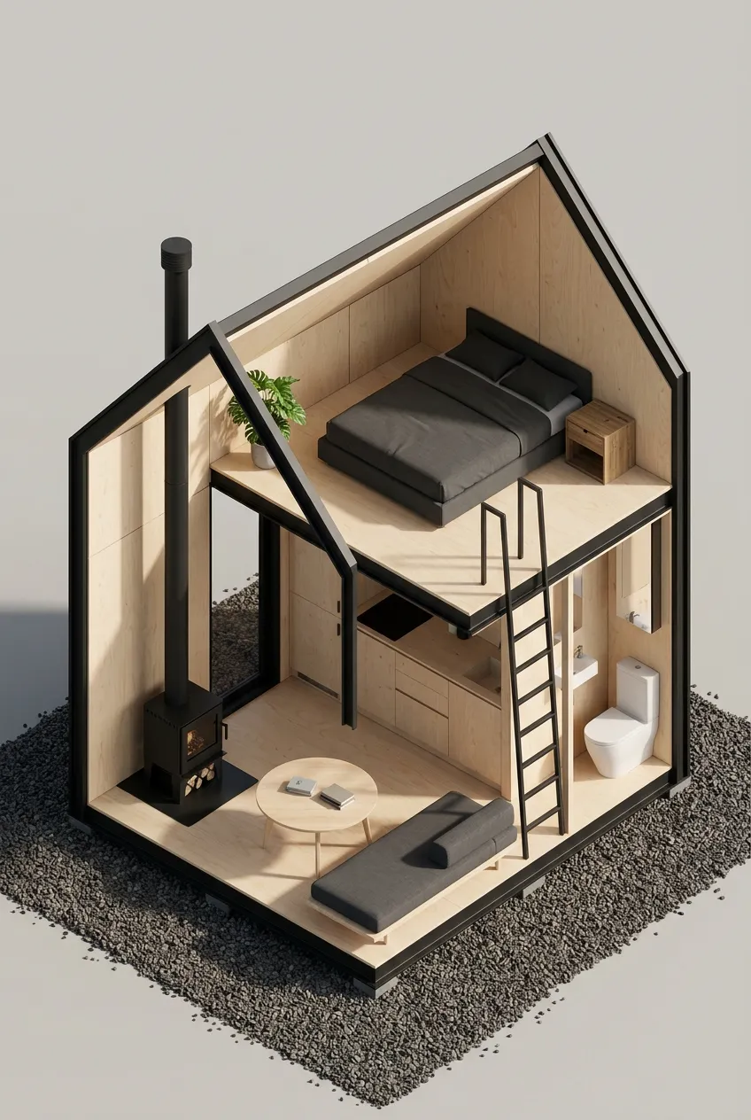 Compact Small Home Project 33 Creative Small House Ideas Tiny Homes to Maximize Your Space - BambRise