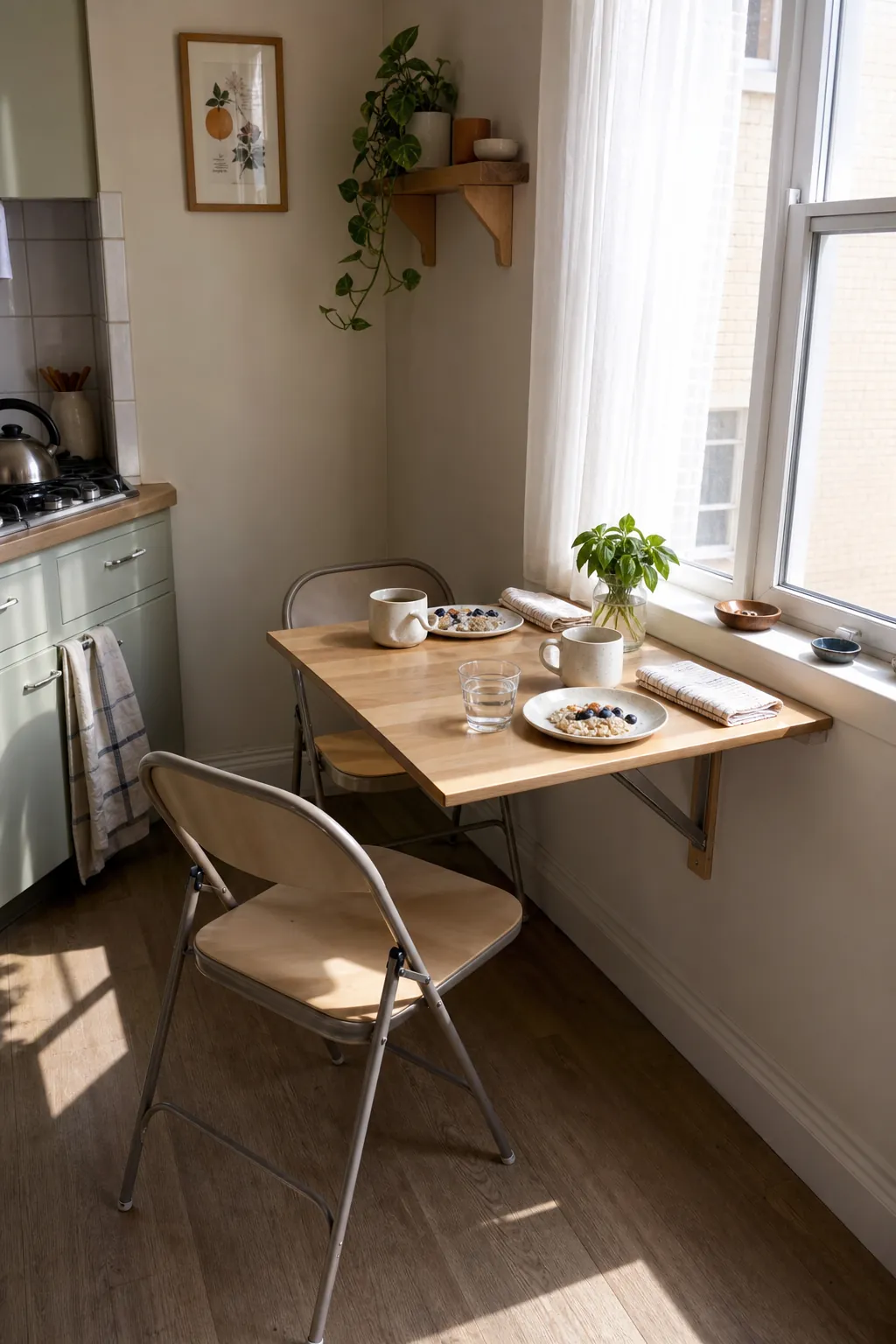 Small Apartment Ideas for Homes With No Dining Room - BambRise