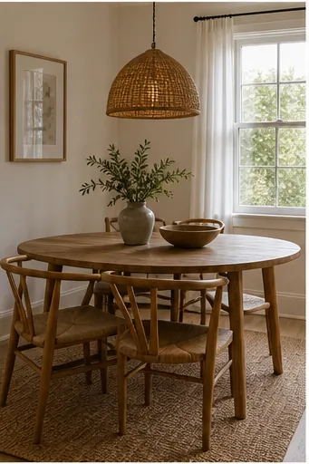 Warm Natural Decor Ideas for Homes That Feel Too Cold - use lamps as a design layer
