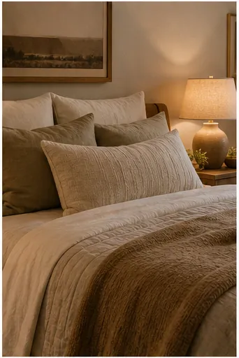Warm Natural Decor Ideas for Homes That Feel Too Cold - trade flat neutrals for tactile neutrals