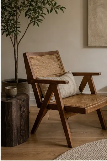 Organic Modern Living Room Ideas Without the Showroom Look - choose one sculptural piece, not ten