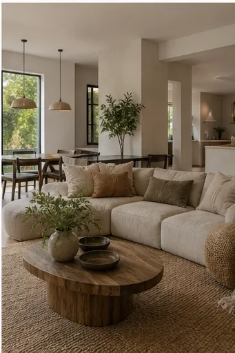Organic Modern Living Room Ideas Without the Showroom Look - leave evidence of daily life