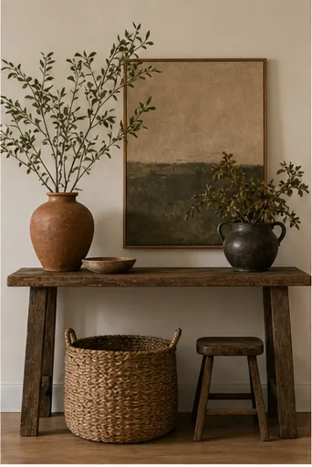 How to Style a Natural Home Without Making It Look Beige - separate natural from beige