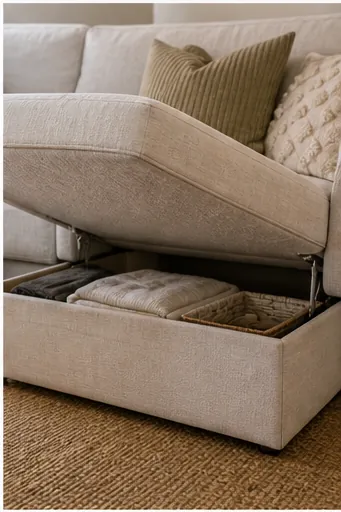 Small Apartment Decor Ideas With Light, Storage, and Texture - create a drop zone near the door