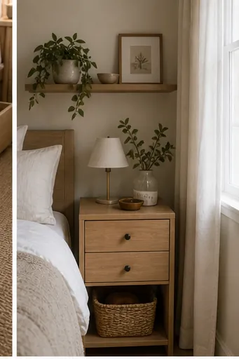 Small Bedroom Layout Ideas With Room for Storage - let the bed do storage work