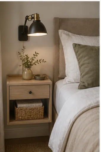Small Bedroom Layout Ideas With Room for Storage - keep the door swing clear